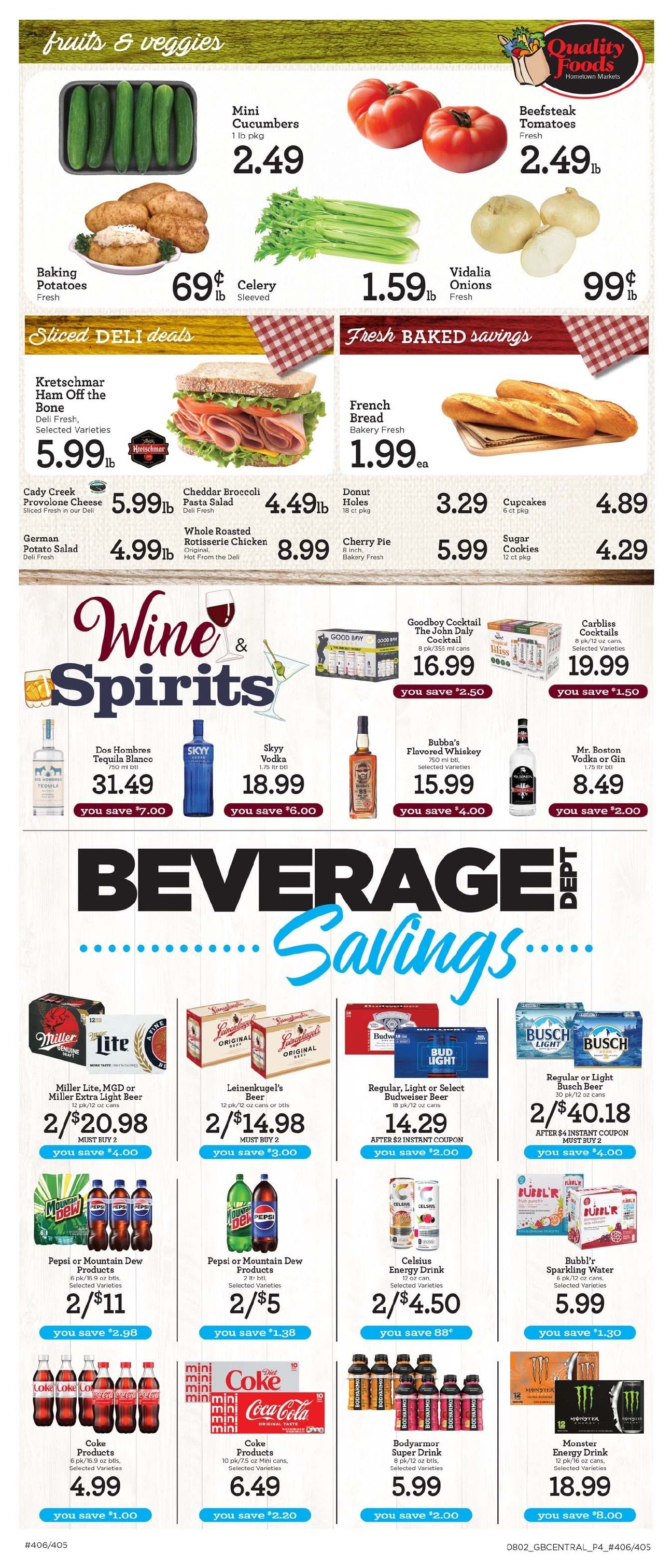 Quality Foods Wisconsin Rapids Weekly Ad August 5 - 11, 2026