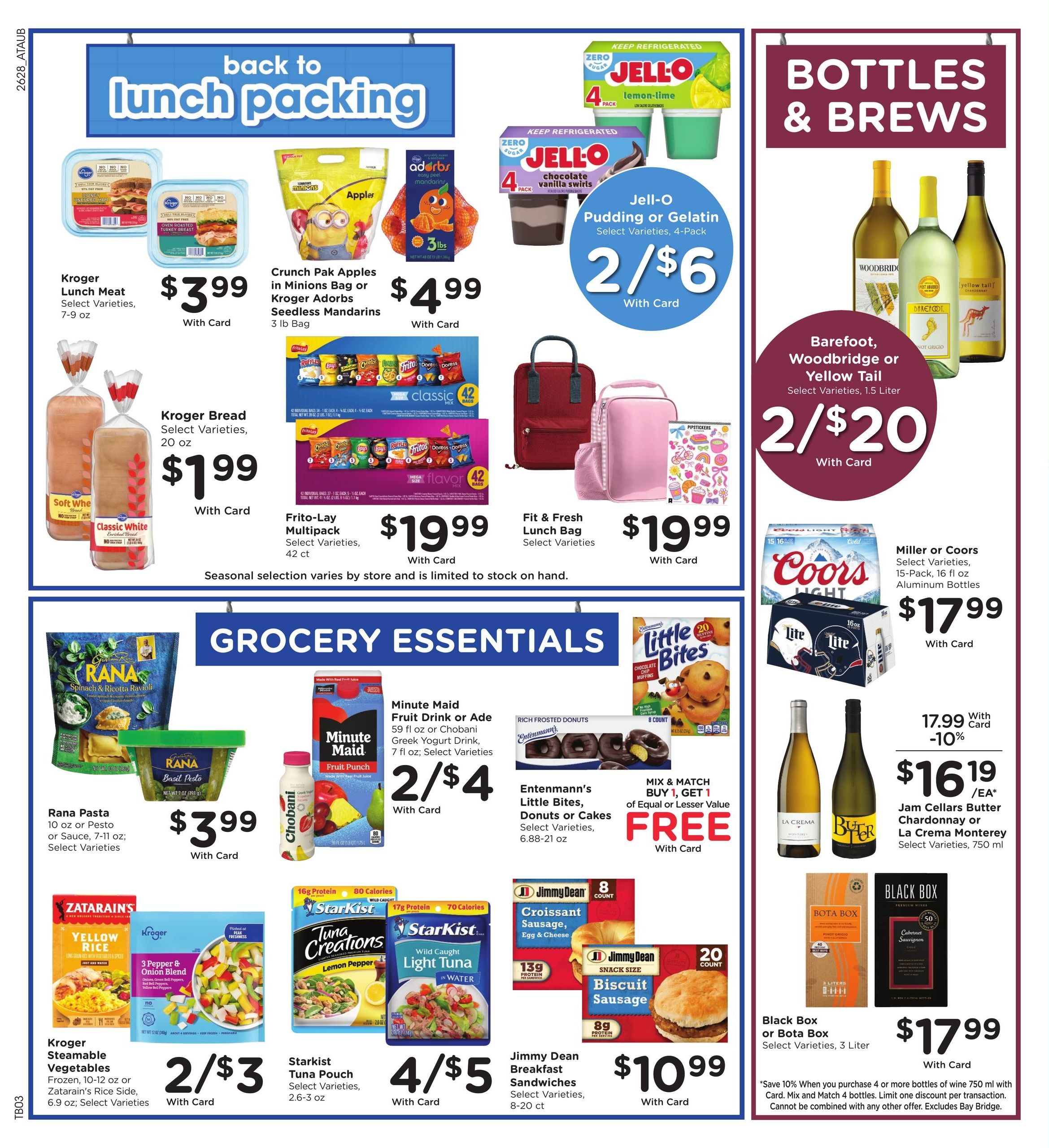 Kroger (Phenix City Area, AL) Weekly Ad August 12 - 18, 2026