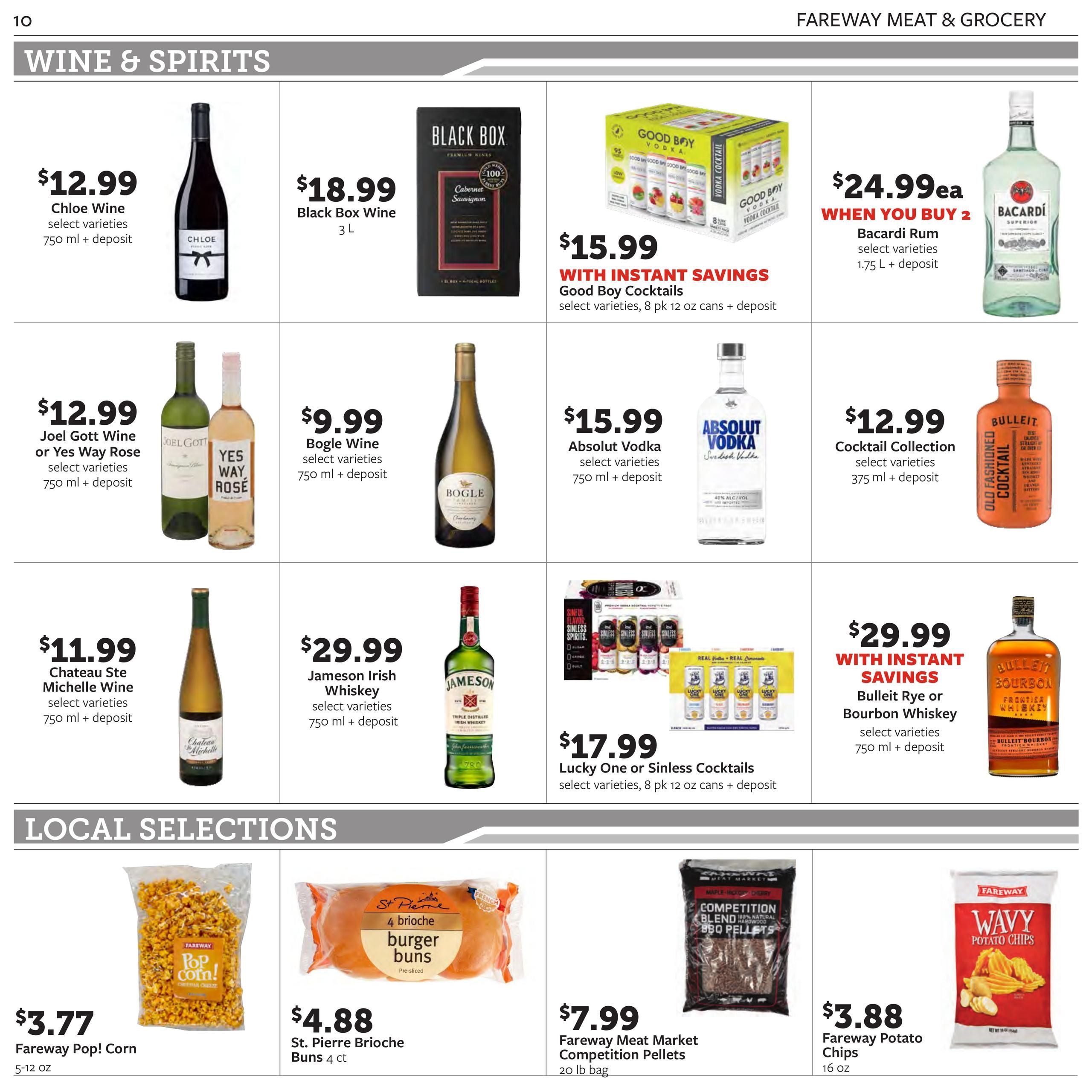 Fareway (Spencer Area, IA) Weekly Ad August 10 - 15, 2026