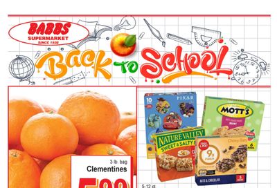 Babbs Supermarket Weekly Ad August 10 - 16, 2026