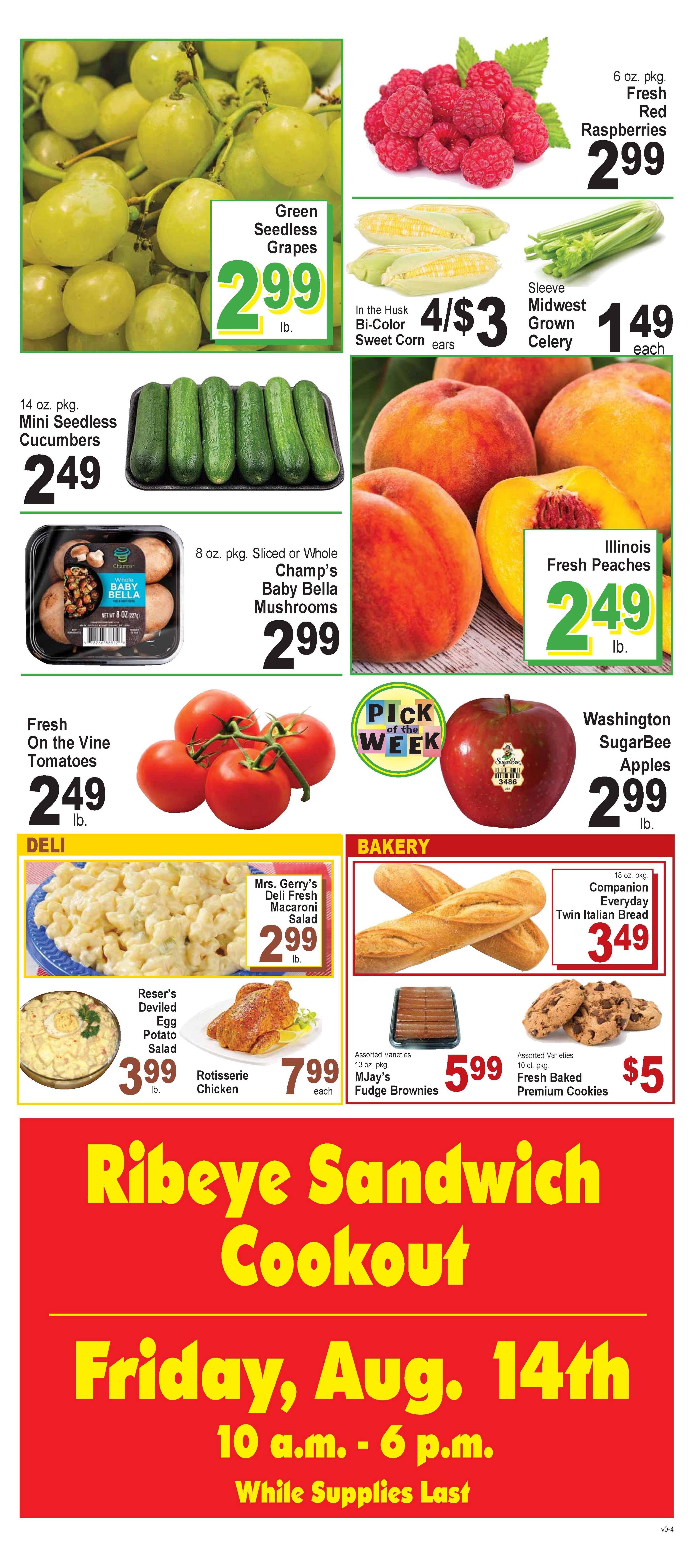 Babbs Supermarket Weekly Ad August 10 - 16, 2026
