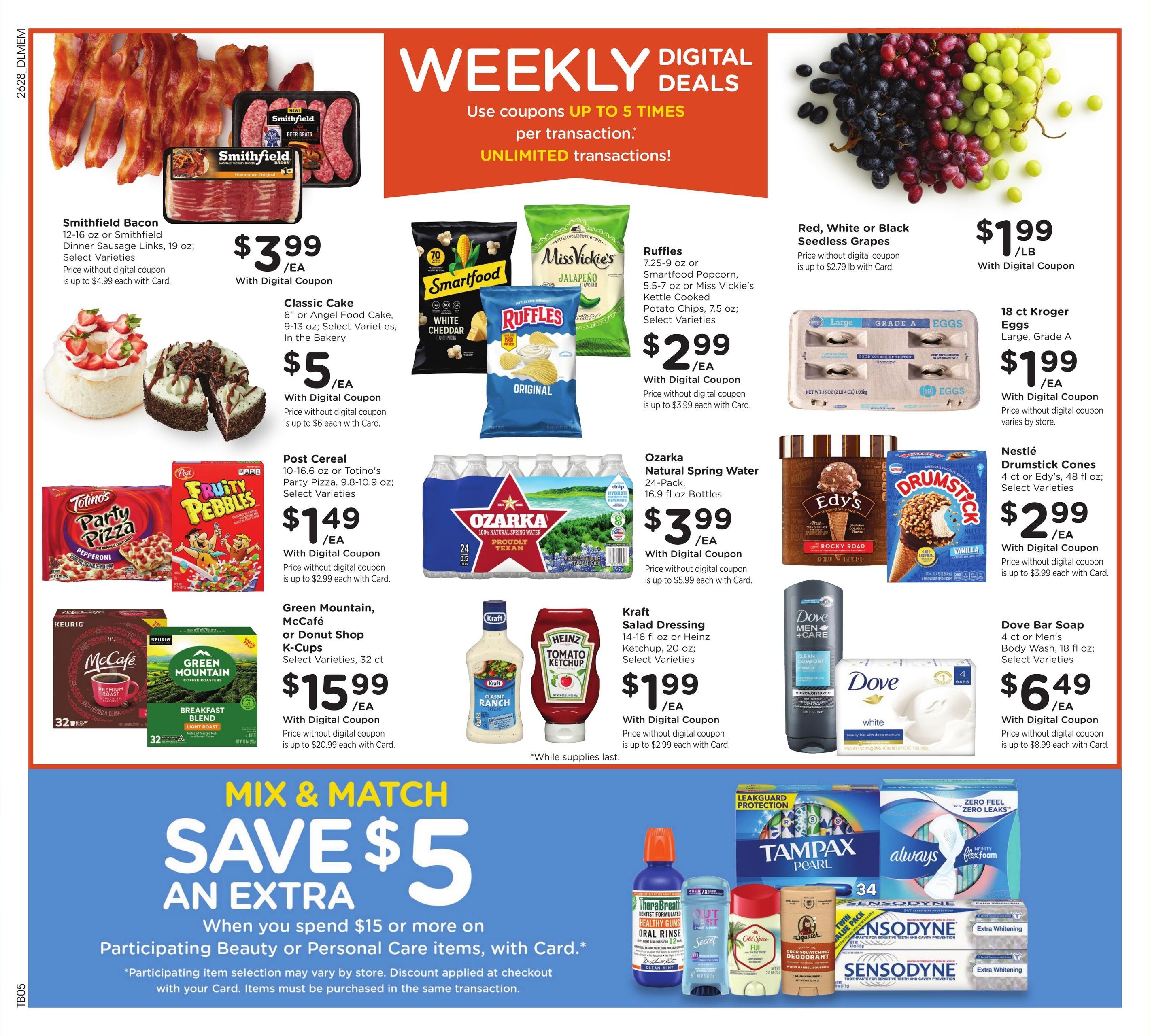 Kroger (Brandon Area, MS) Weekly Ad August 12 - 18, 2026