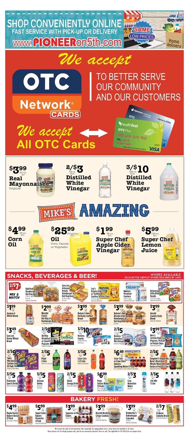 Pioneer on 5th Weekly Ad August 9 - 15, 2026
