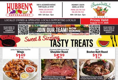 Benedetto's Market Weekly Ad August 11 - 17, 2026