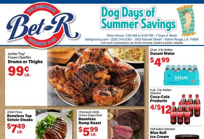Bet-R Store Weekly Ad August 6 - 12, 2026