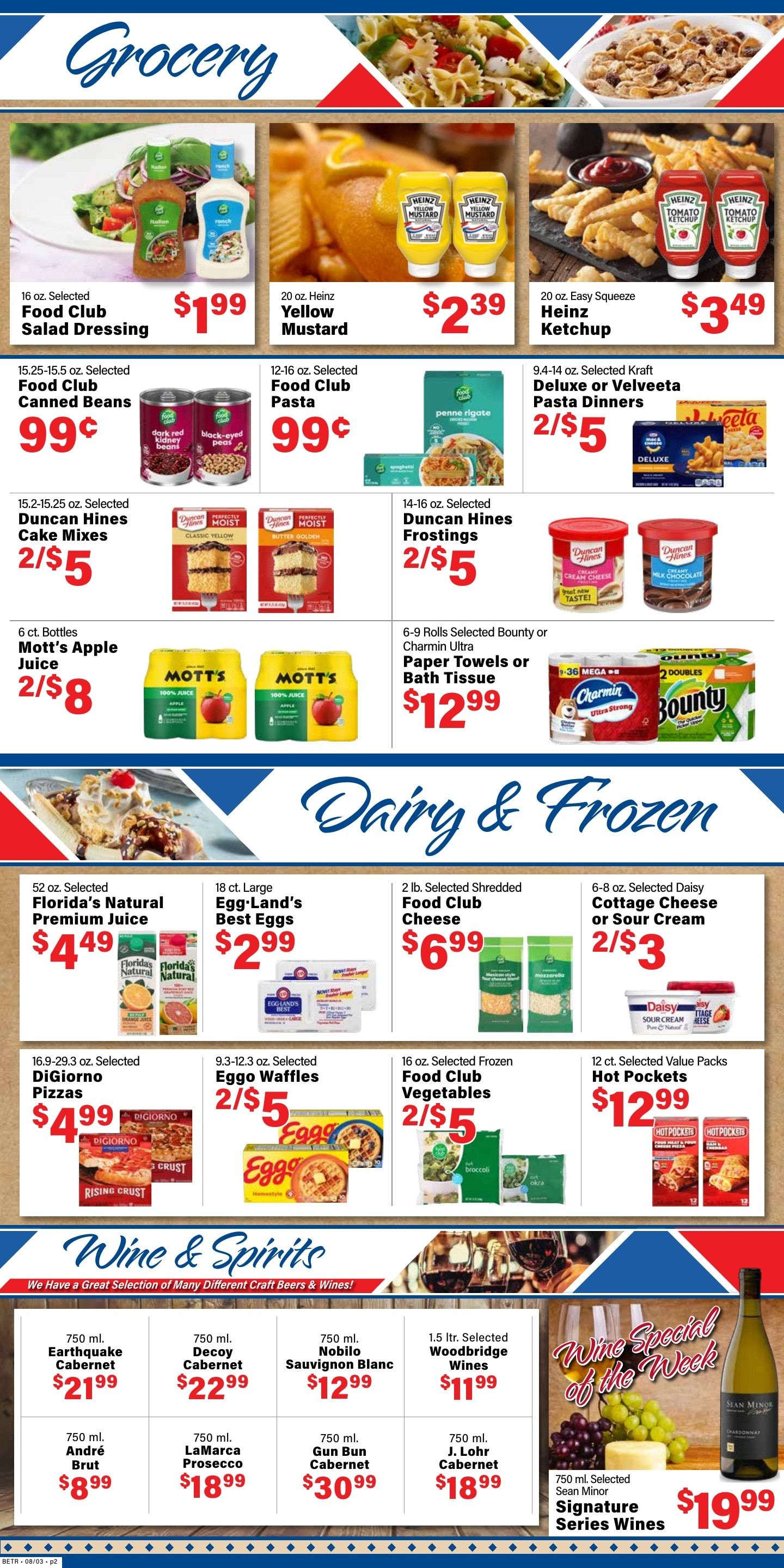 Bet-R Store Weekly Ad August 6 - 12, 2026