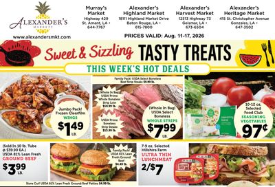 Murray's Market Weekly Ad August 11 - 17, 2026
