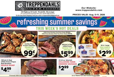 Treppendahl's Super Foods Weekly Ad August 5 - 11, 2026