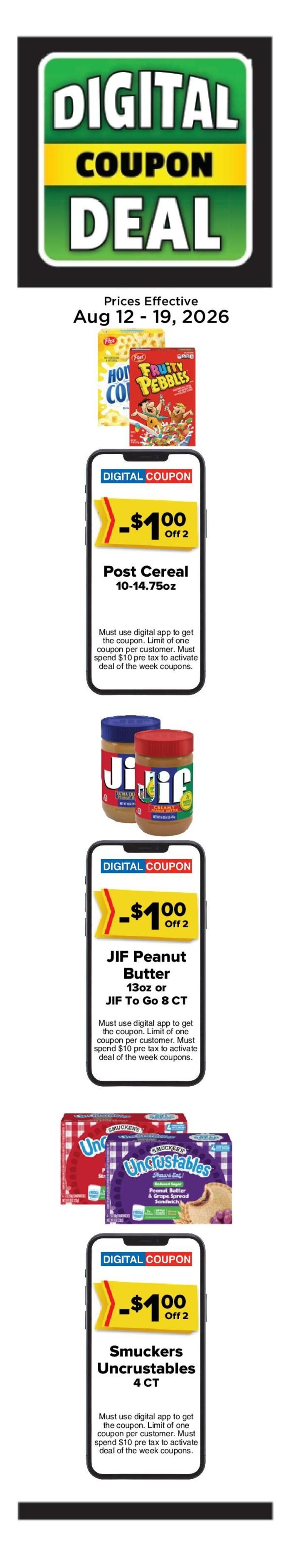 Brothers Market (Grundy Center, IA) Weekly Ad August 12 - 19, 2026
