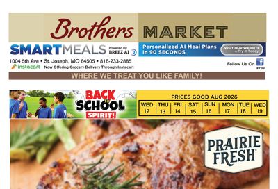Brothers Market (St. Joseph, MO) Weekly Ad August 12 - 19, 2026