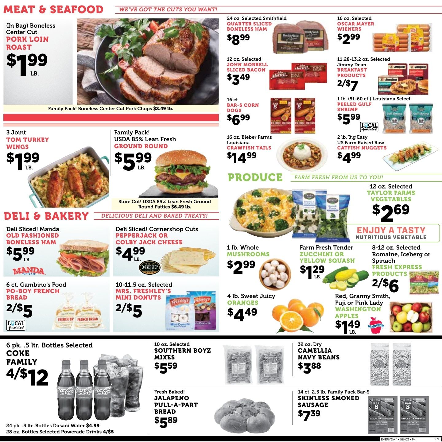 Clement's Bayou Market Weekly Ad August 5 - 11, 2026