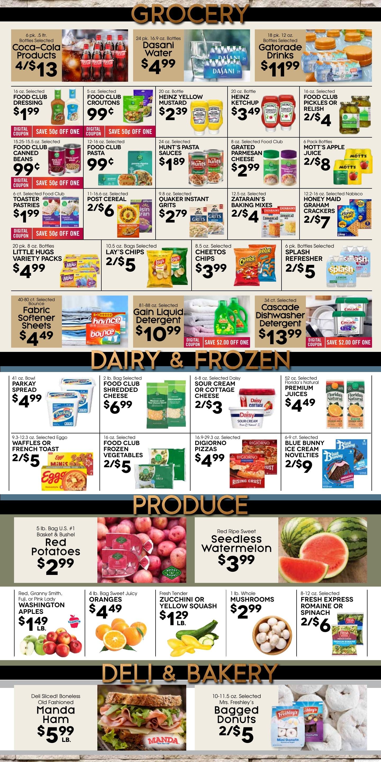 Galliano Fresh Market Weekly Ad August 5 - 11, 2026
