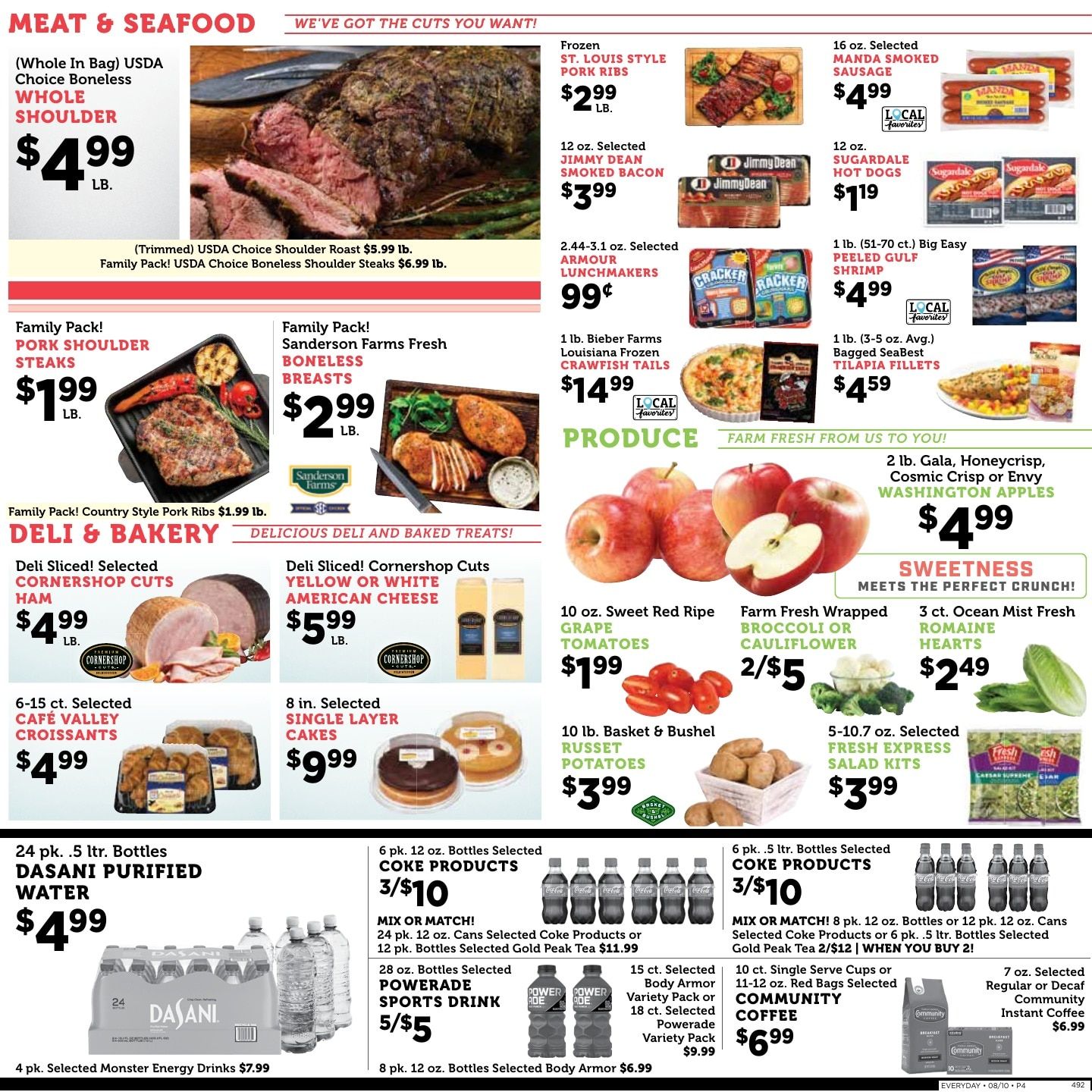Gill's Supermarket Weekly Ad August 11 - 17, 2026