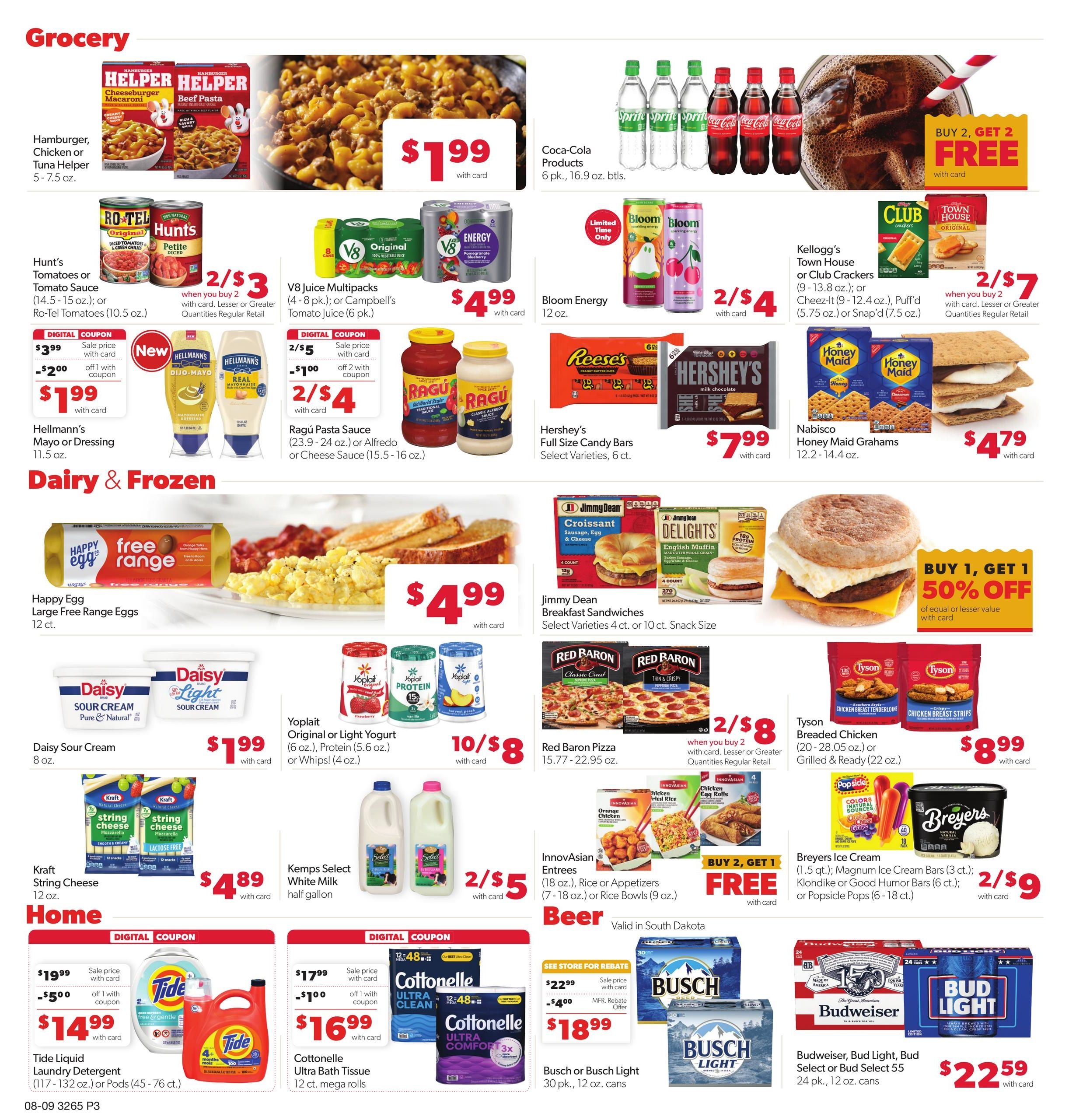 Family Fare Weekly Ad August 9 - 15, 2026