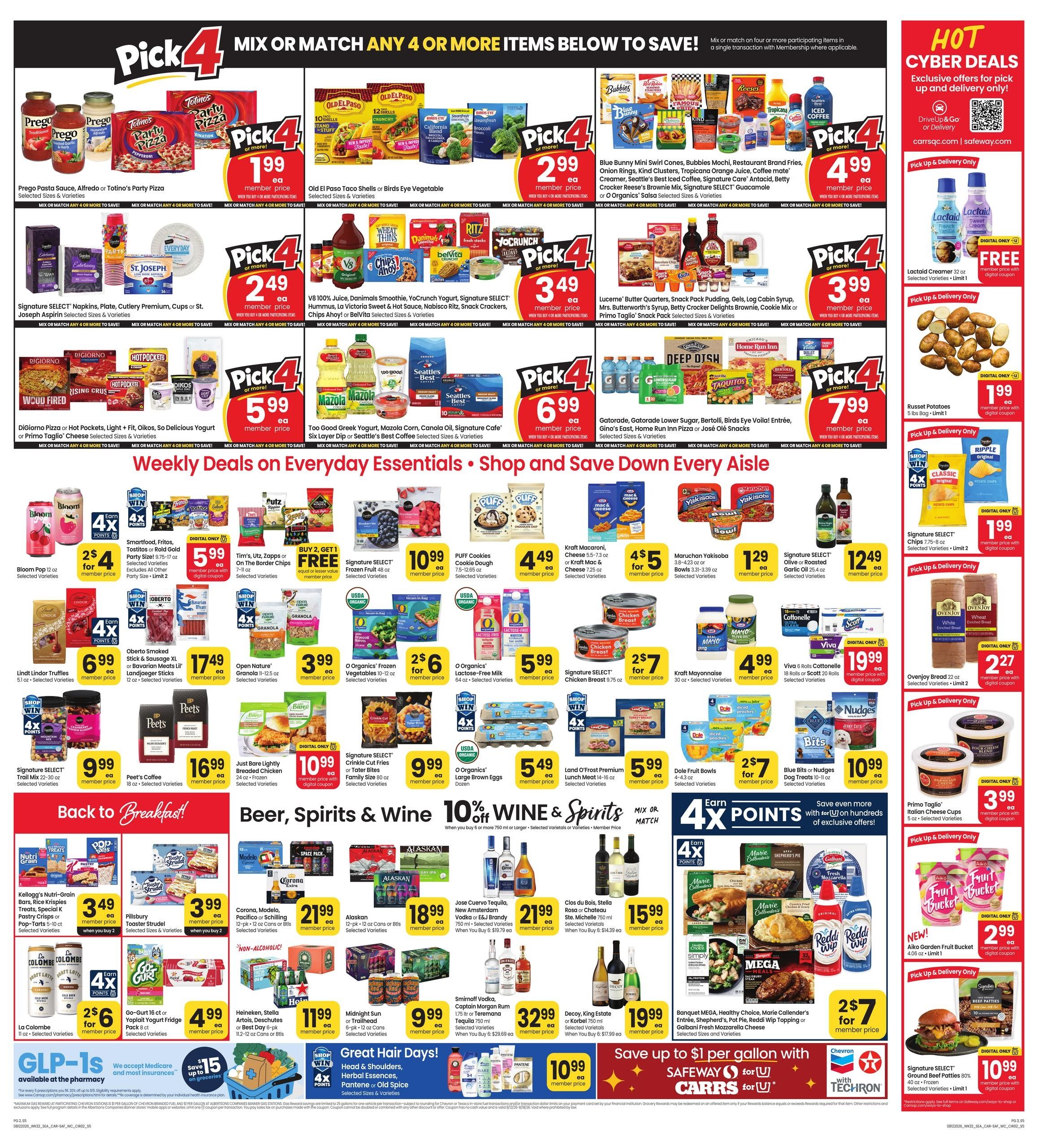 Carrs (Anchorage–Wasilla Area, AK) Weekly Ad August 12 - 18, 2026