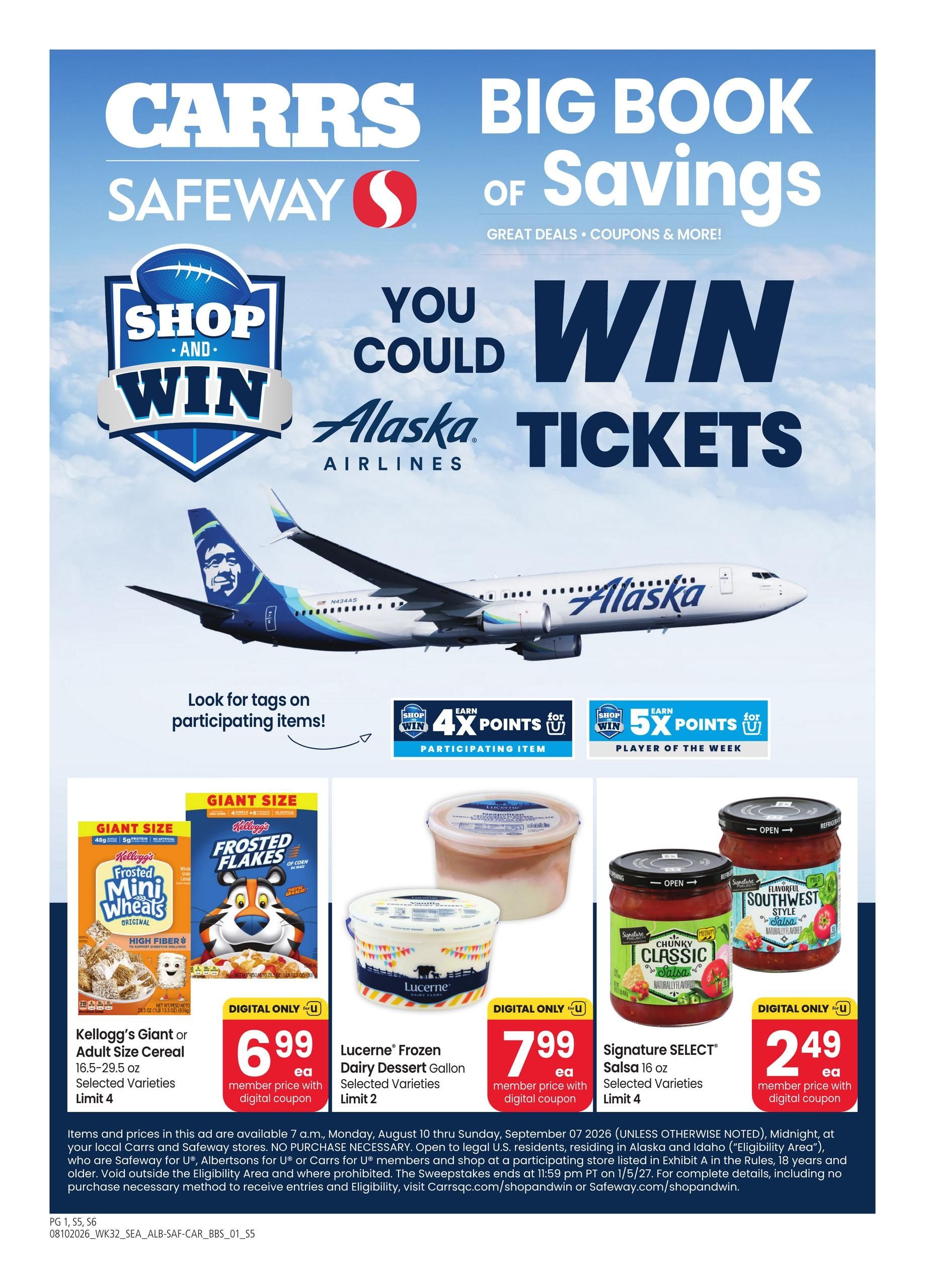 Carrs Big Book of Savings Weekly Ad August 10 - September 7, 2026