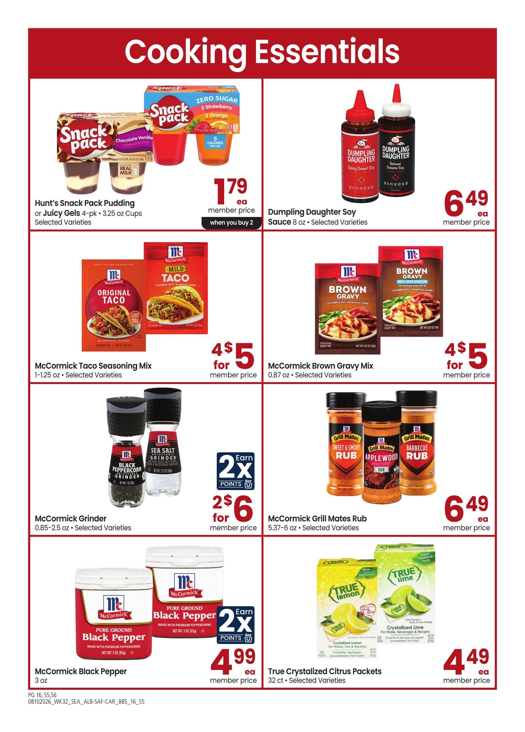 Carrs Big Book of Savings Weekly Ad August 10 - September 7, 2026