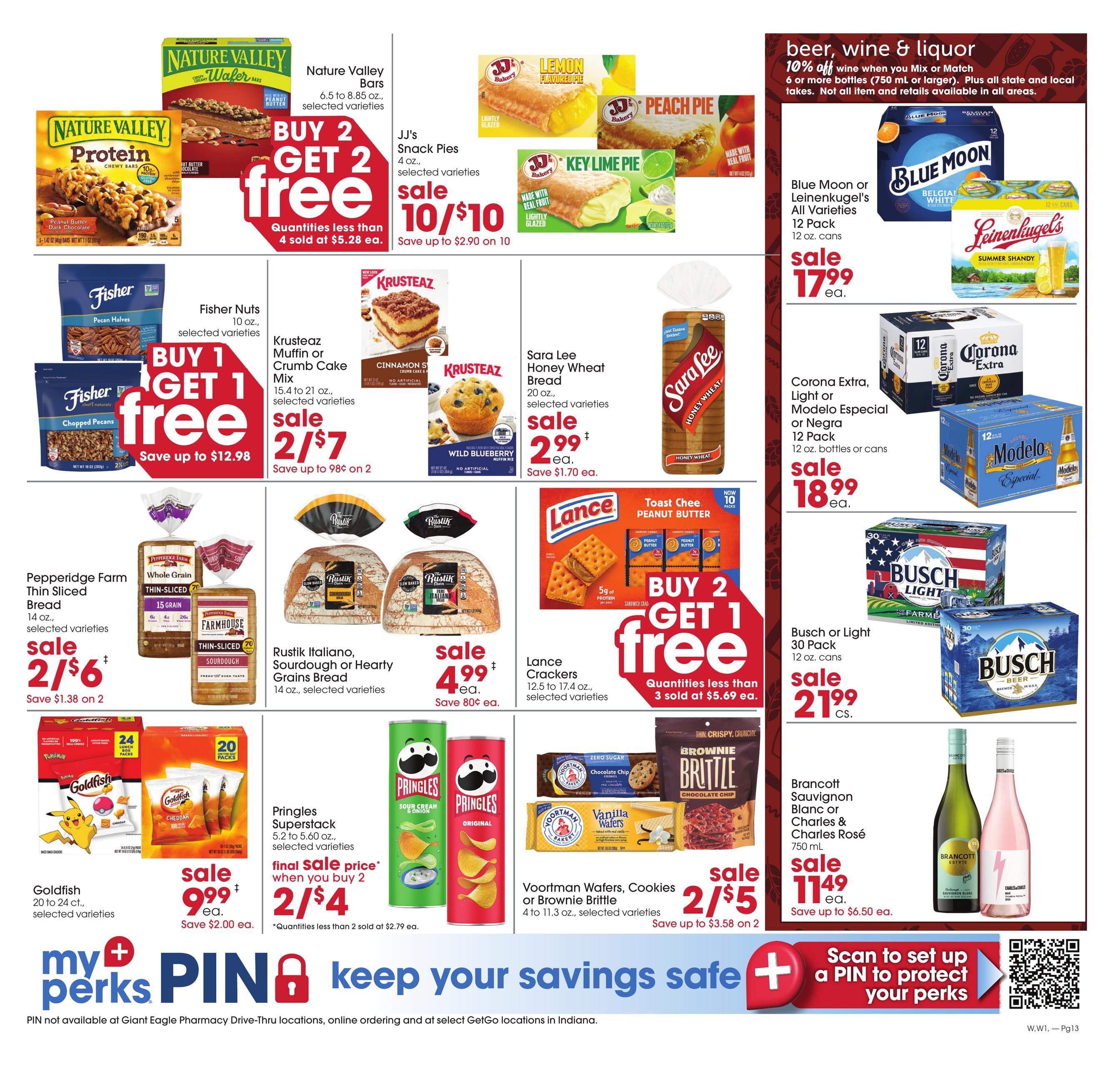 Giant Eagle (Bridgeport–Anmoore Area, WV) Weekly Ad August 13 - 19, 2026