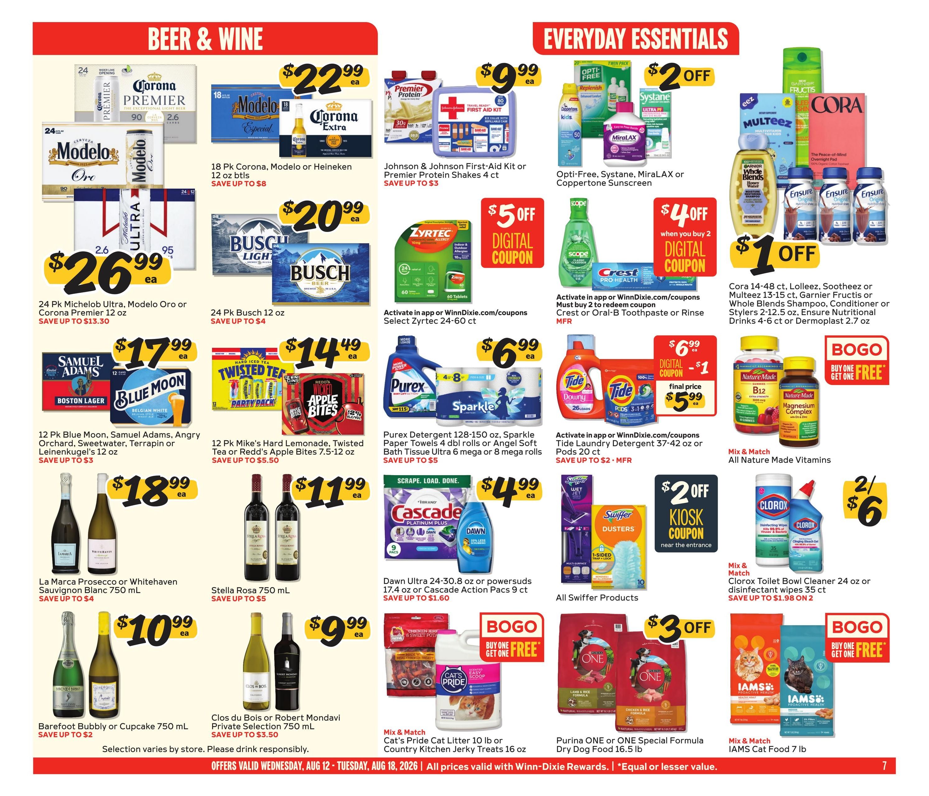 Winn-Dixie (GA) Weekly Ad August 12 - 18, 2026