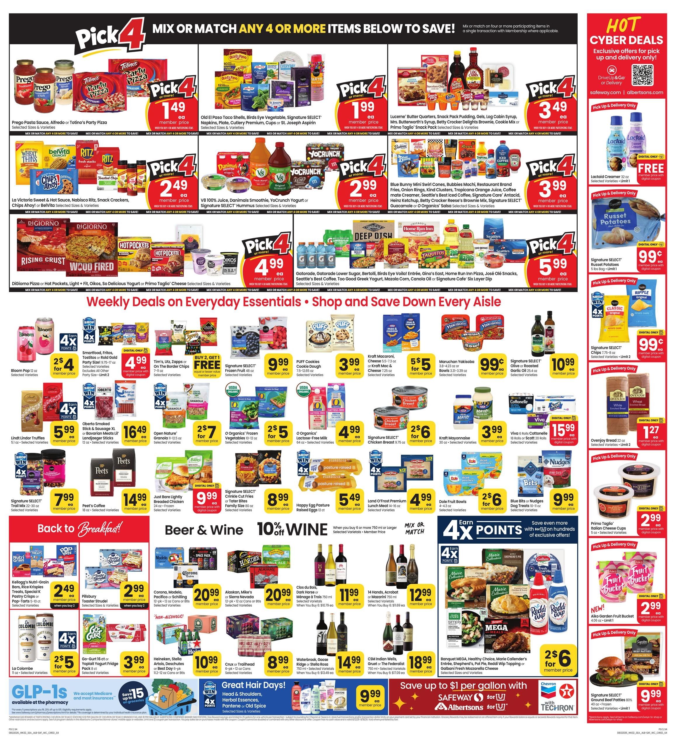 Albertsons (Lewiston Area, ID) Weekly Ad August 12 - 18, 2026