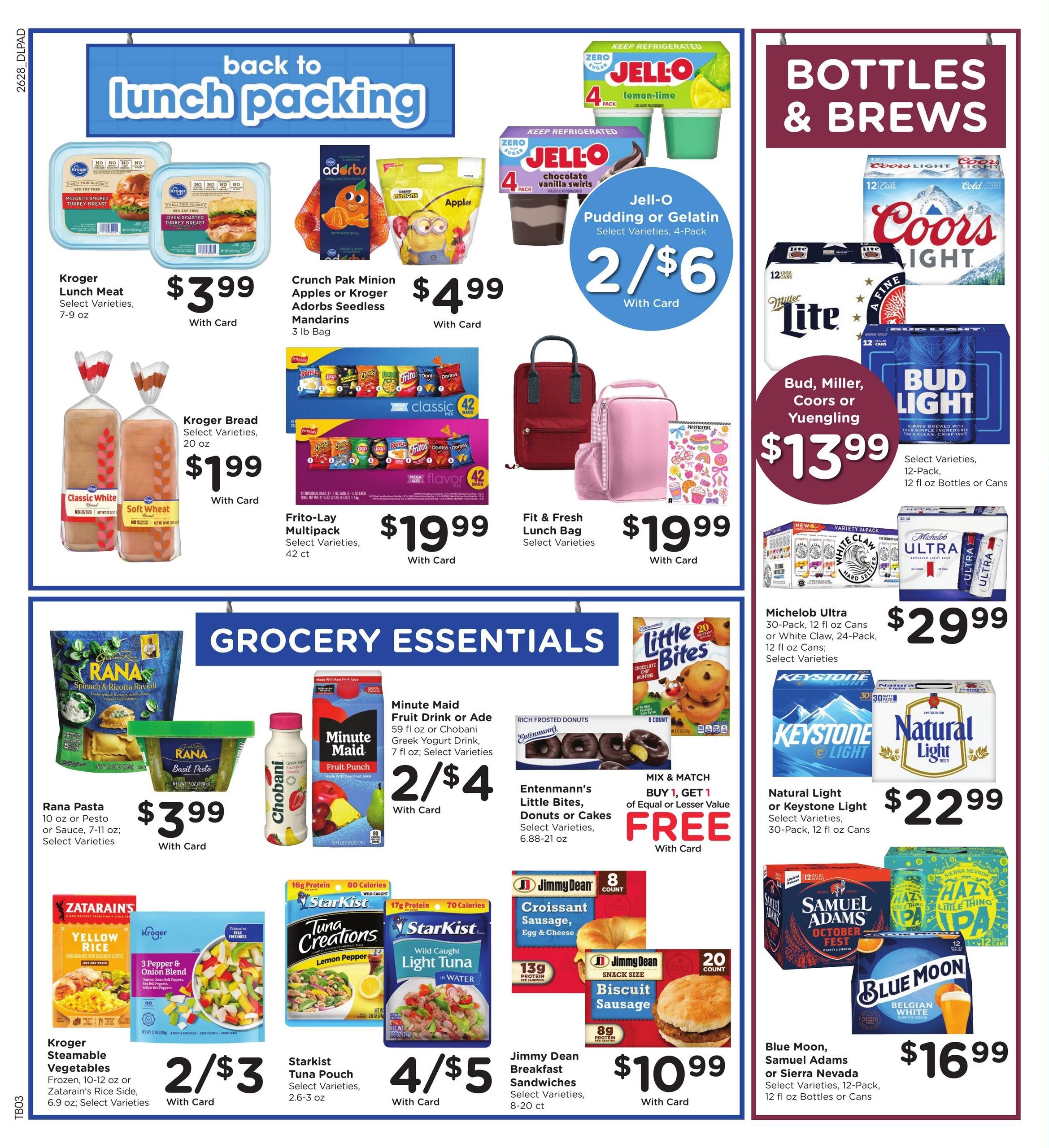 Kroger (Paducah Area, KY) Weekly Ad August 12 - 18, 2026