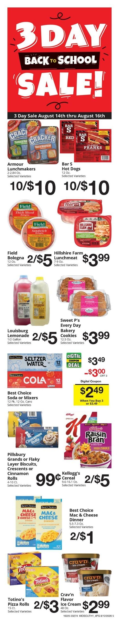 Banks Market (Paducah Area, KY) Weekly Ad August 11 - 17, 2026