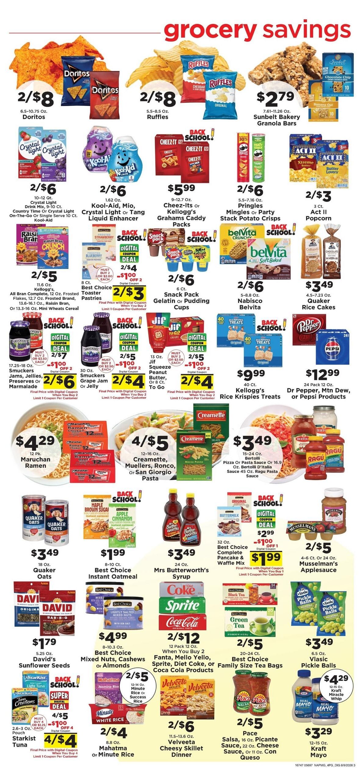 Big John Weekly Ad August 10 - 16, 2026