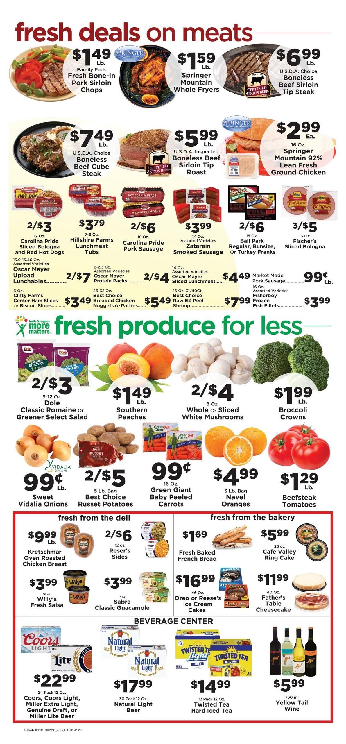 Big John Weekly Ad August 10 - 16, 2026