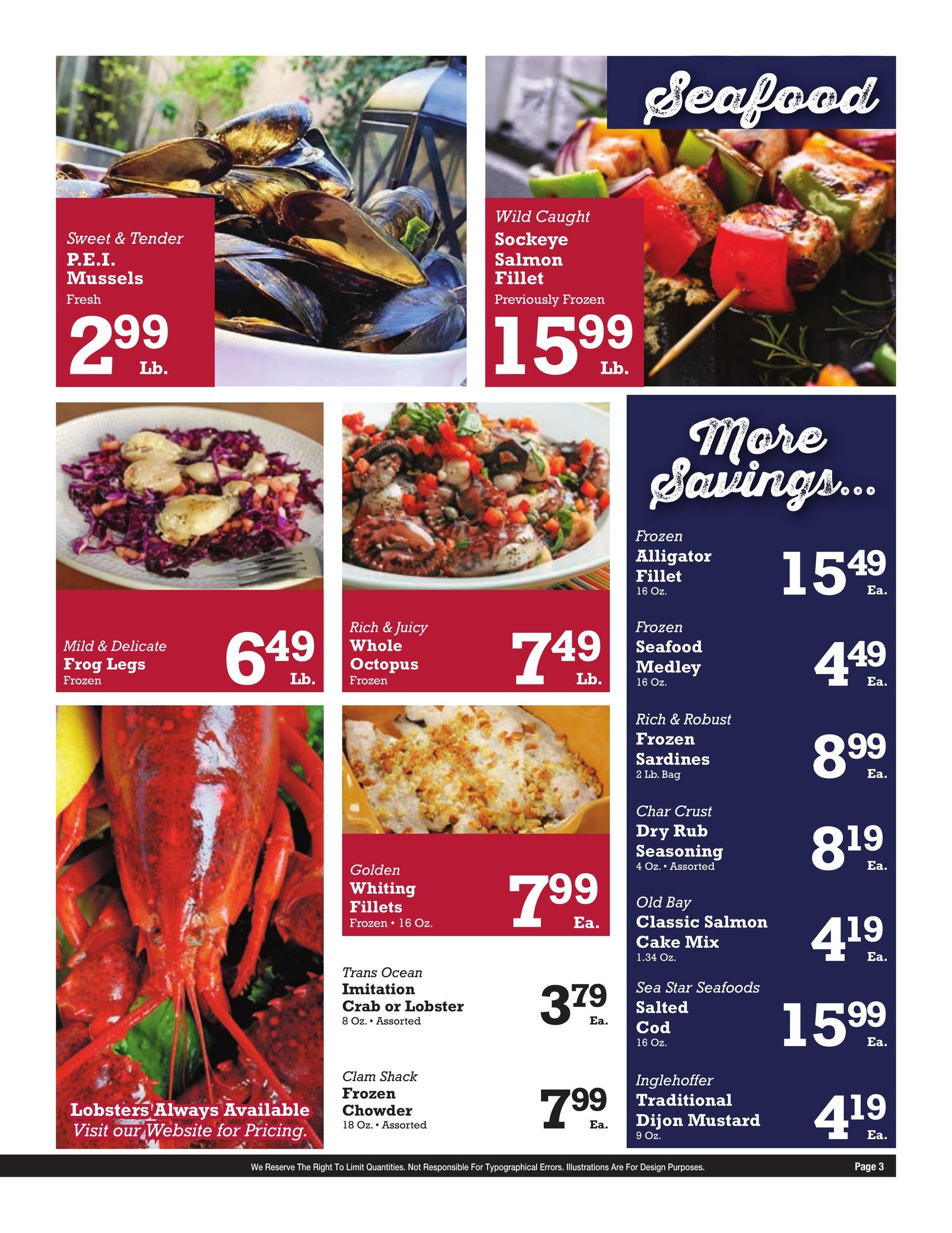 Foster's Super Market Weekly Ad August 3 - 15, 2026