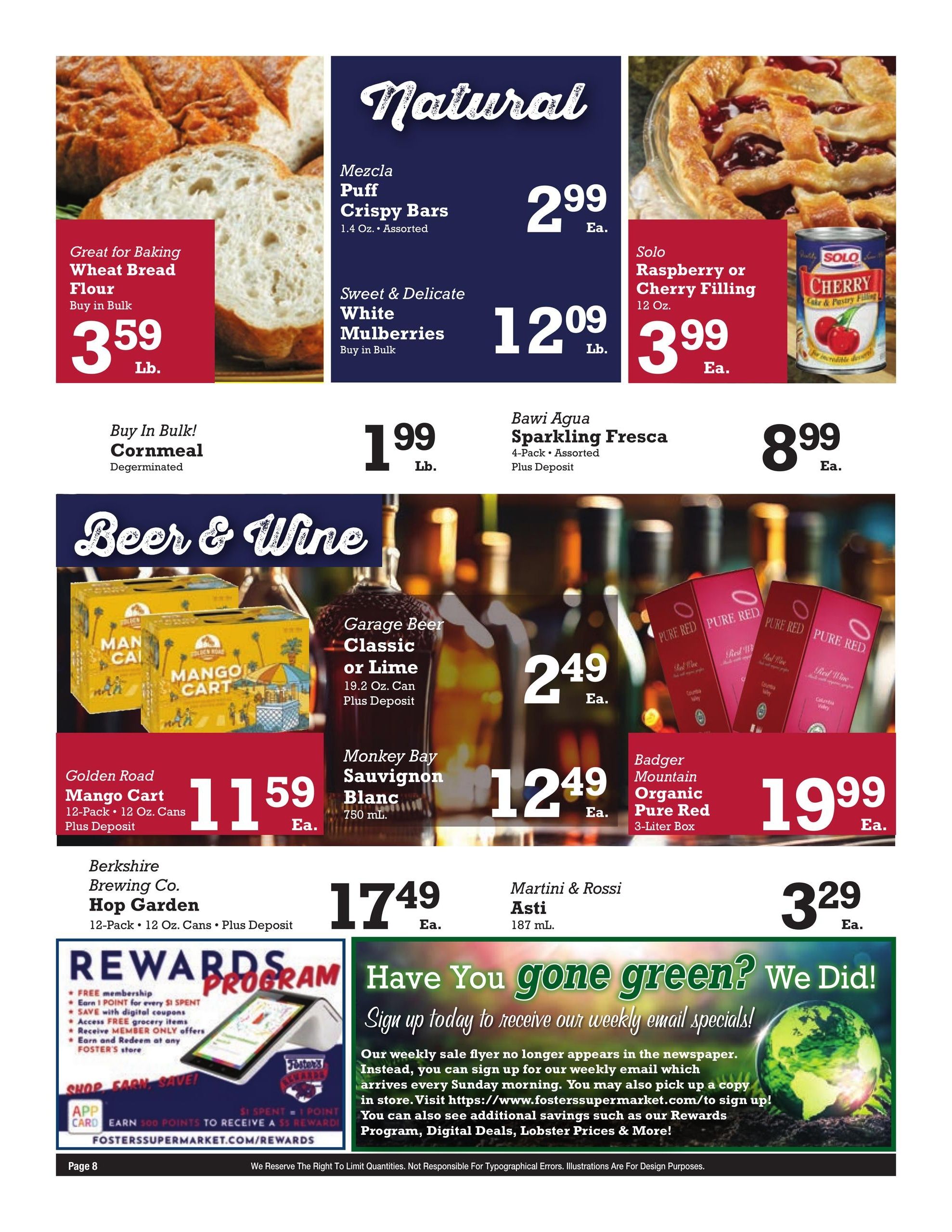 Foster's Super Market Weekly Ad August 3 - 15, 2026