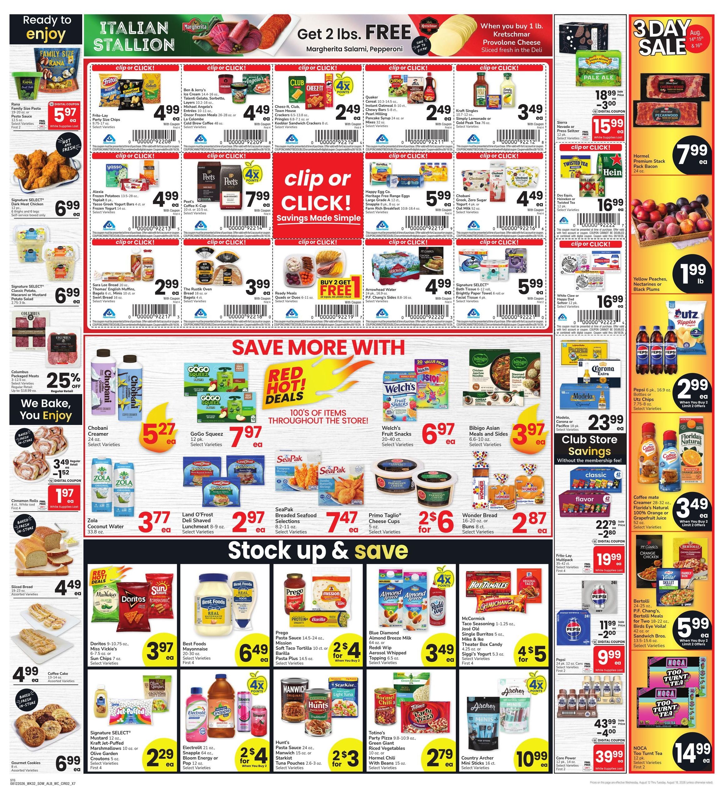 Albertsons (St. George Area, UT) Weekly Ad August 12 - 18, 2026