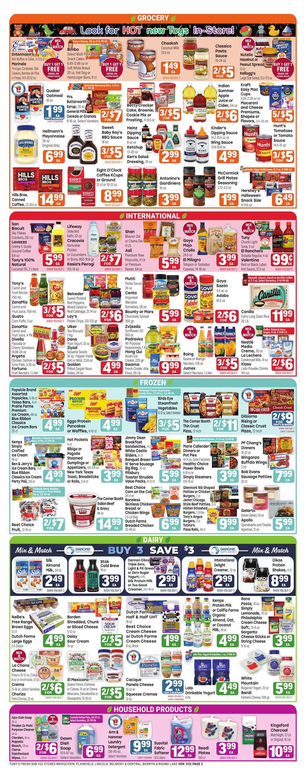 Tony's Fresh Market (Joliet–Plainfield Area, IL) Weekly Ad August 12 - 18, 2026