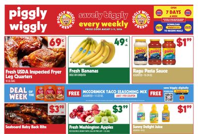 Piggly Wiggly Birmingham (Birmingham and Midfield, AL) Weekly Ad August 5 - 11, 2026