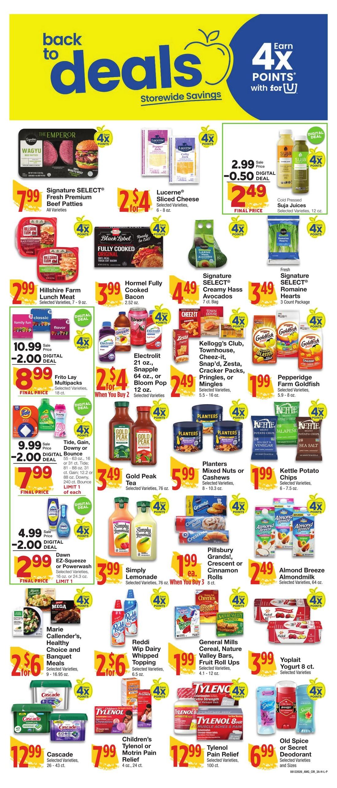 Amigos United (Amarillo Area, TX) Weekly Ad August 12 - 18, 2026
