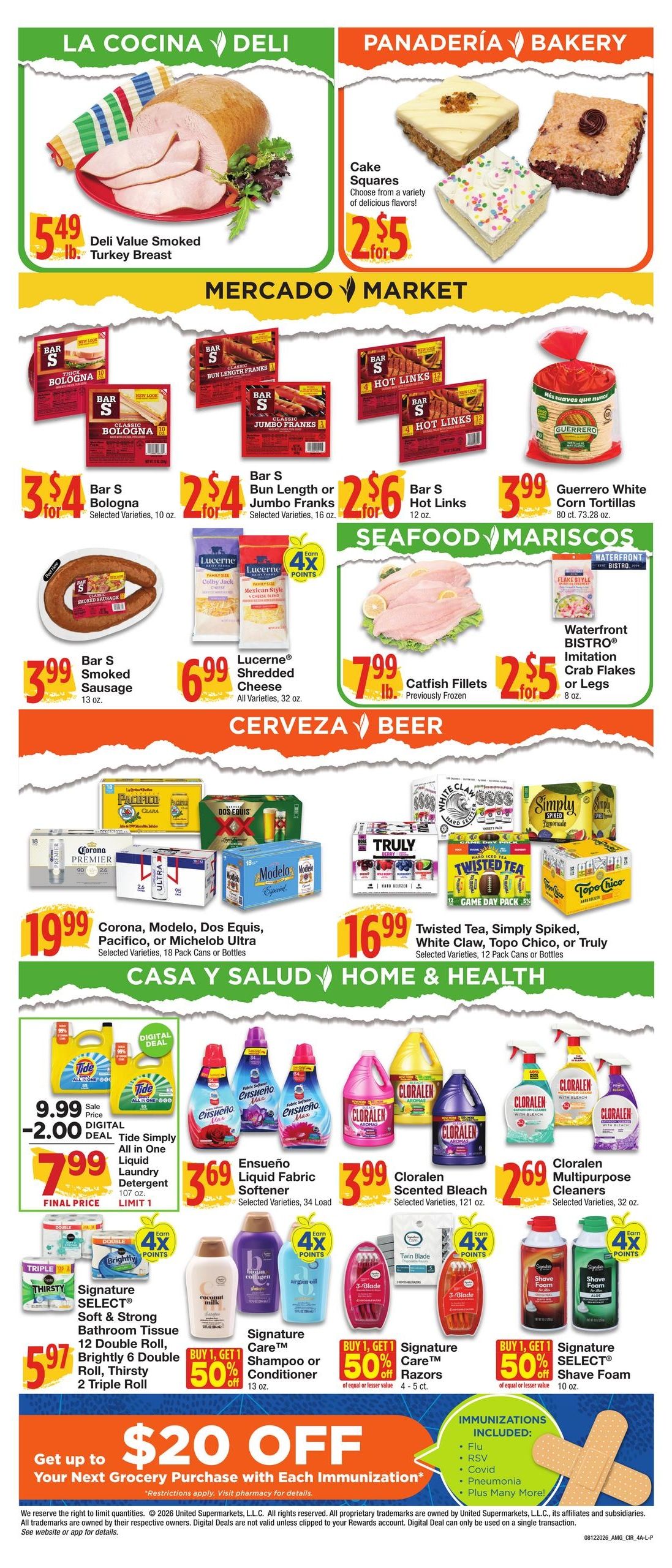 Amigos United (Amarillo Area, TX) Weekly Ad August 12 - 18, 2026