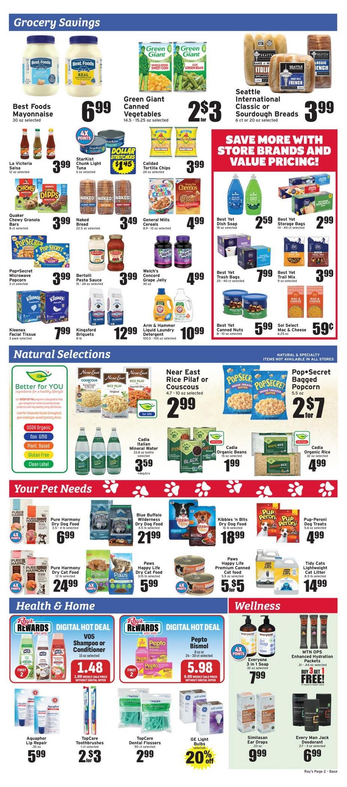 Ray's Food Place (Eureka–Redding Area, CA) Weekly Ad August 12 - 18, 2026