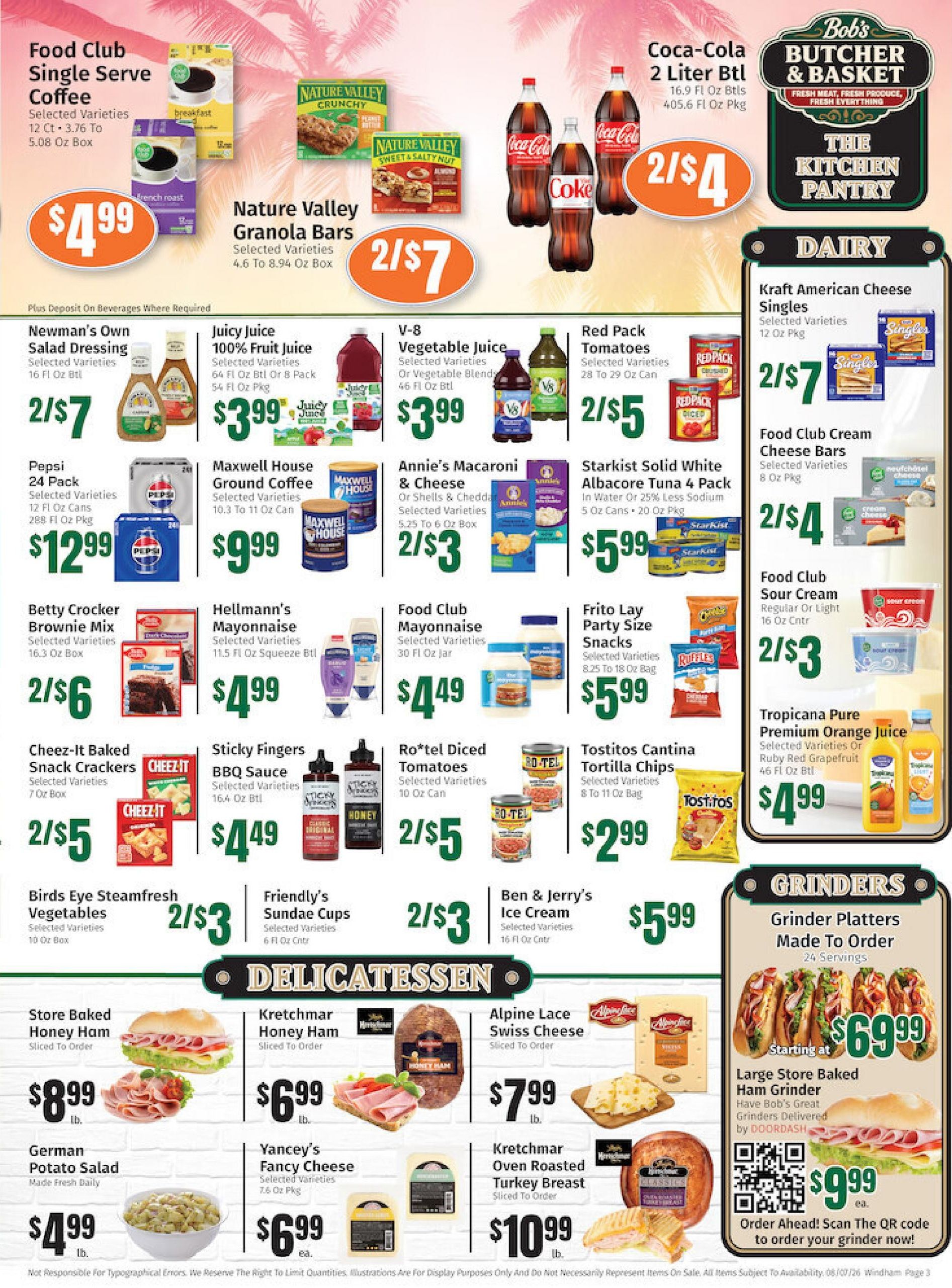 Windham IGA (Cobalt–Middlefield Area, CT) Weekly Ad August 7 - 13, 2026