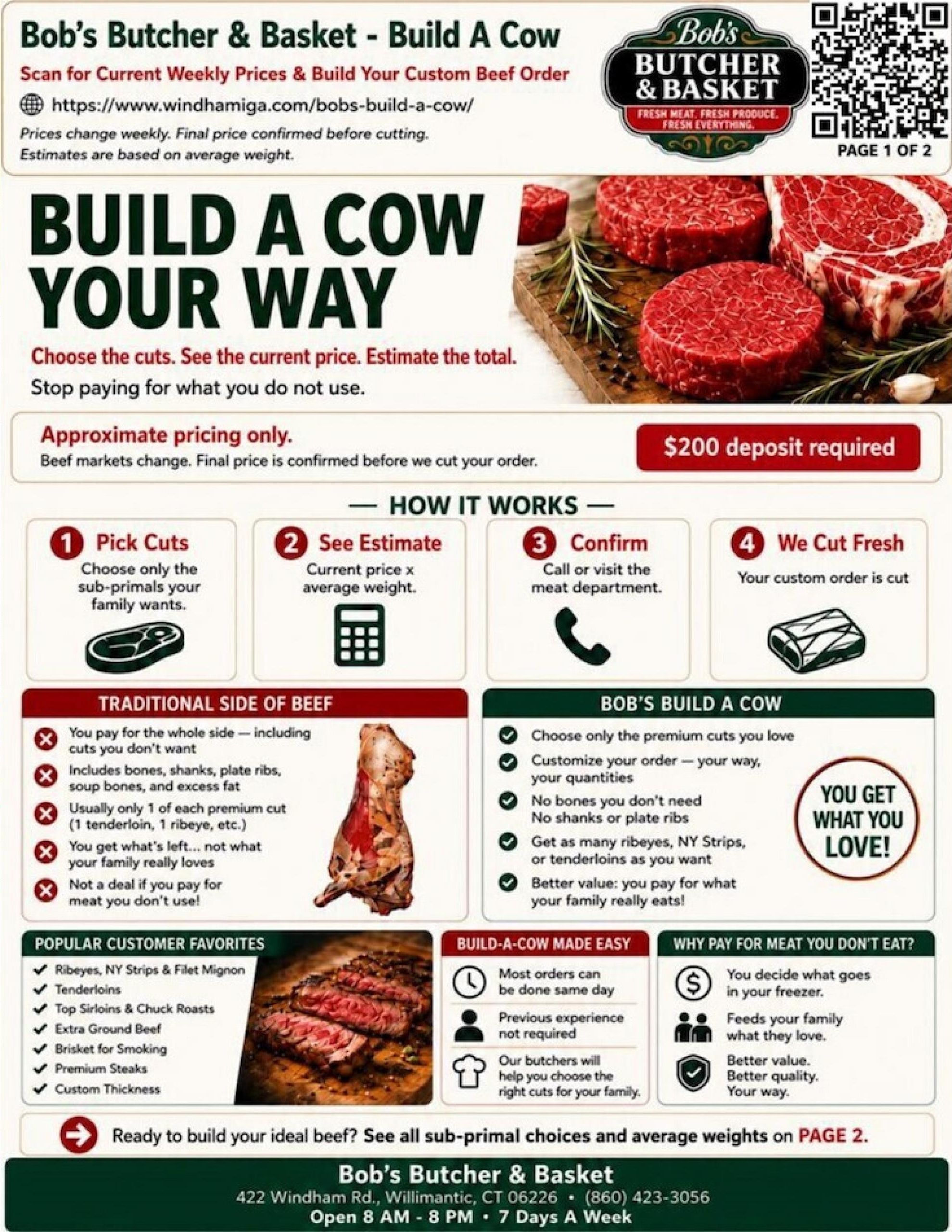 Windham IGA (Cobalt–Middlefield Area, CT) Weekly Ad August 7 - 13, 2026