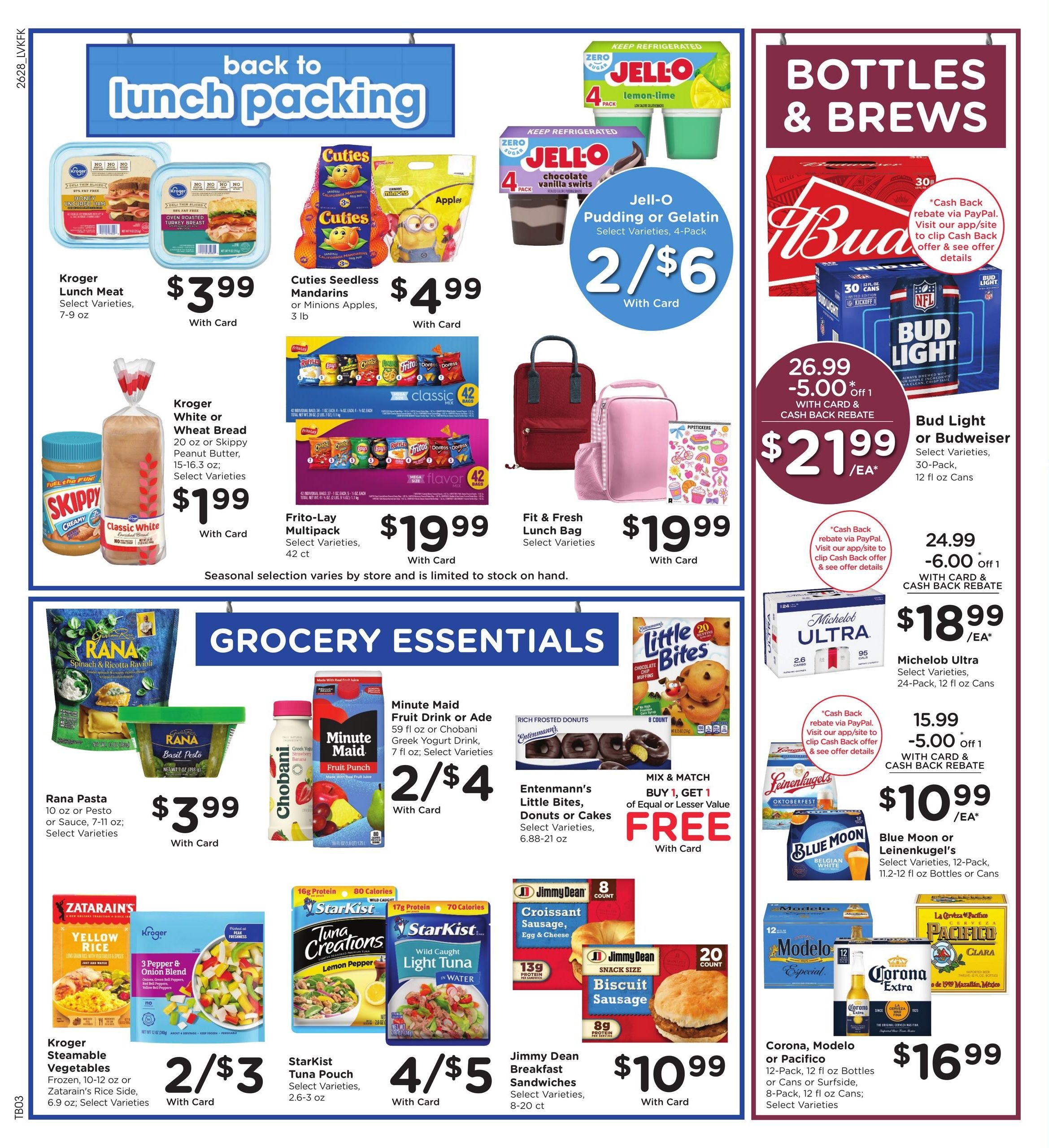 Kroger (Frankfort Area, KY) Weekly Ad August 12 - 18, 2026