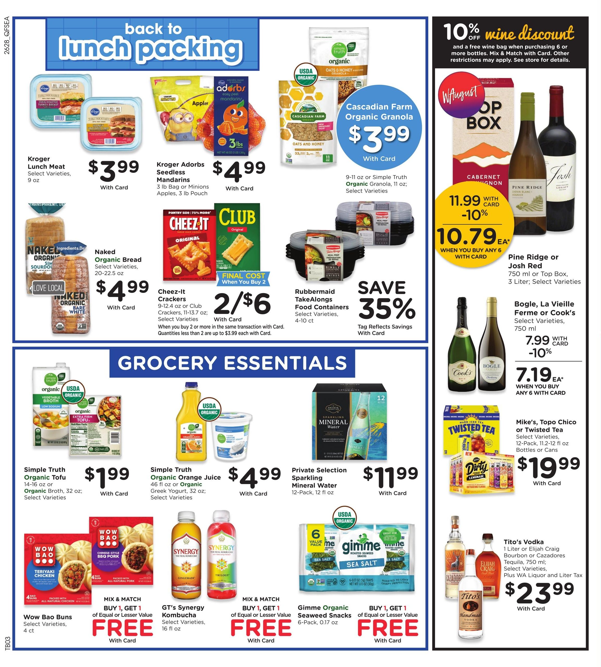 QFC (Gresham–Vancouver Area, OR–WA) Weekly Ad August 12 - 18, 2026