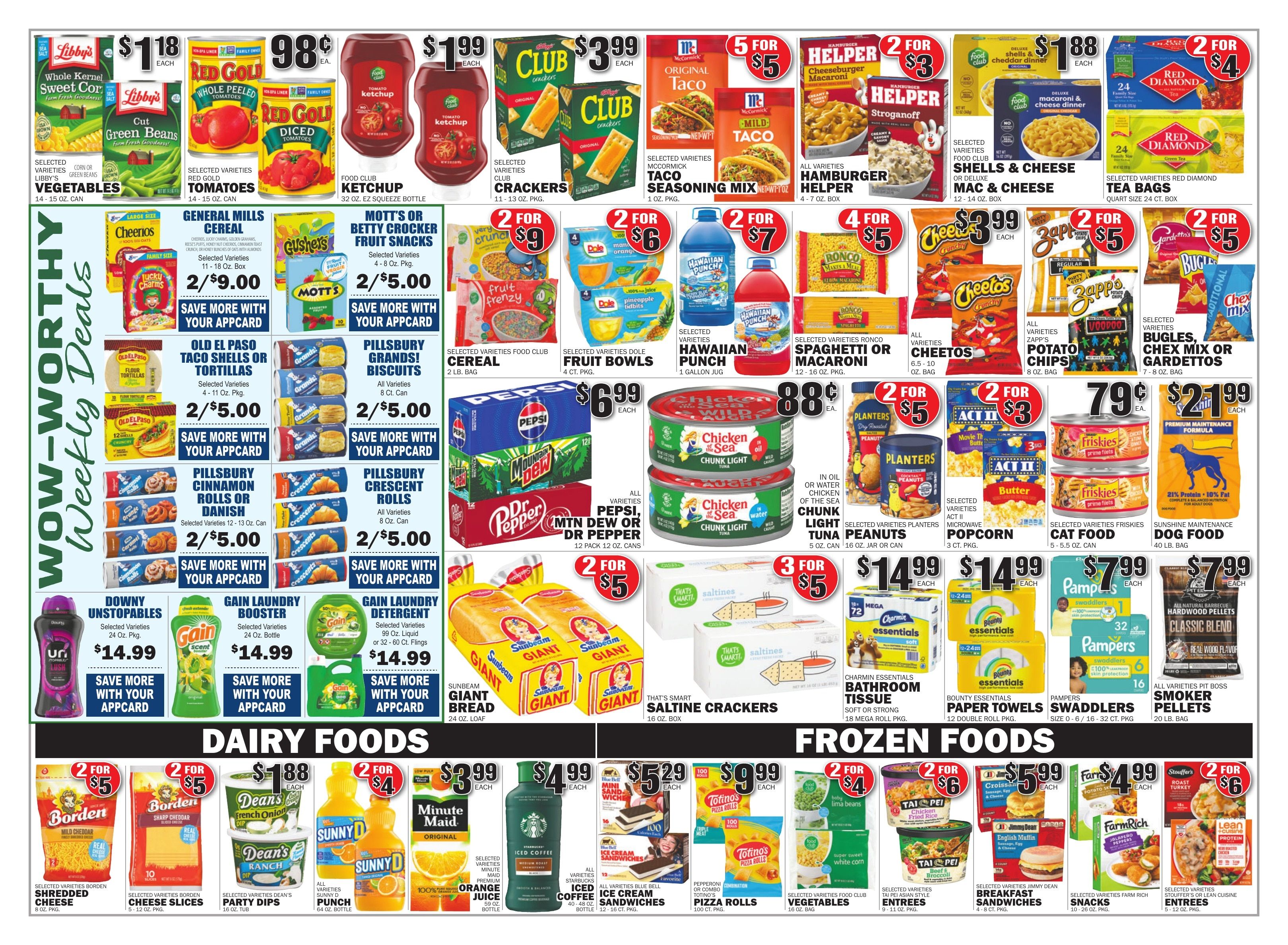Gateway Foodland (Fosters, AL) Weekly Ad August 5 - 11, 2026