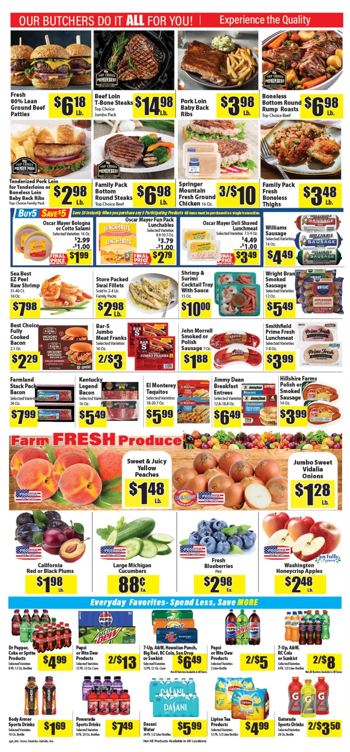 Town & Country Supermarket (Turners–Nixa Area, MO) Weekly Ad August 5 - 11, 2026