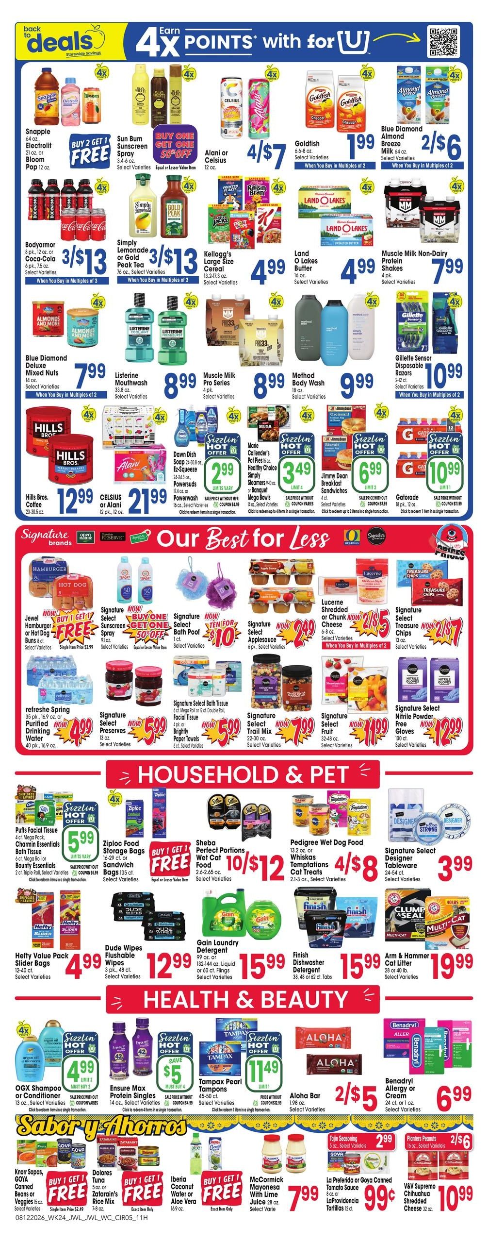Jewel-Osco (Elgin–West Chicago Area, IL) Weekly Ad August 12 - 18, 2026