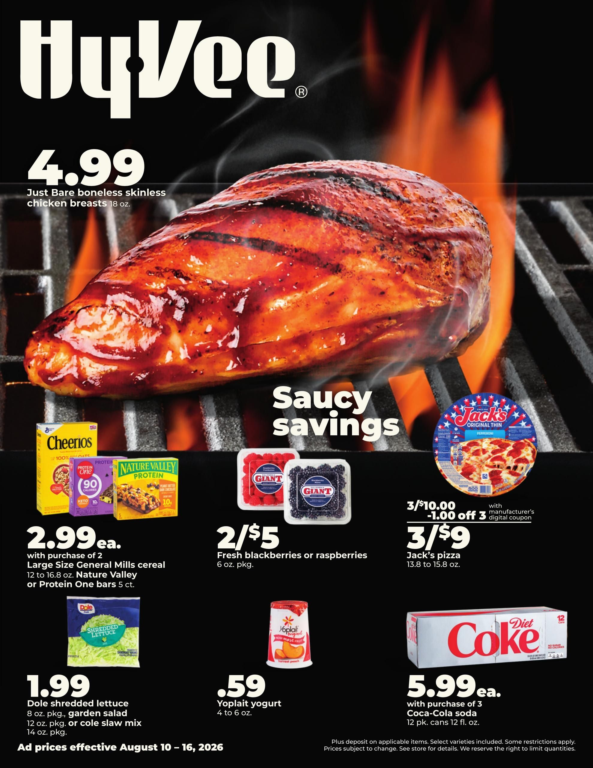 Hy-Vee (Madelia Area, MN) Weekly Ad August 10 - 16, 2026