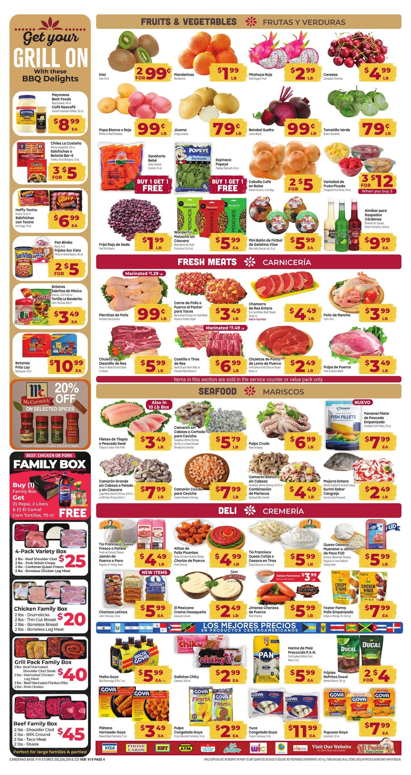 Cardenas Markets (Salinas Area, CA) Weekly Ad August 12 - 18, 2026