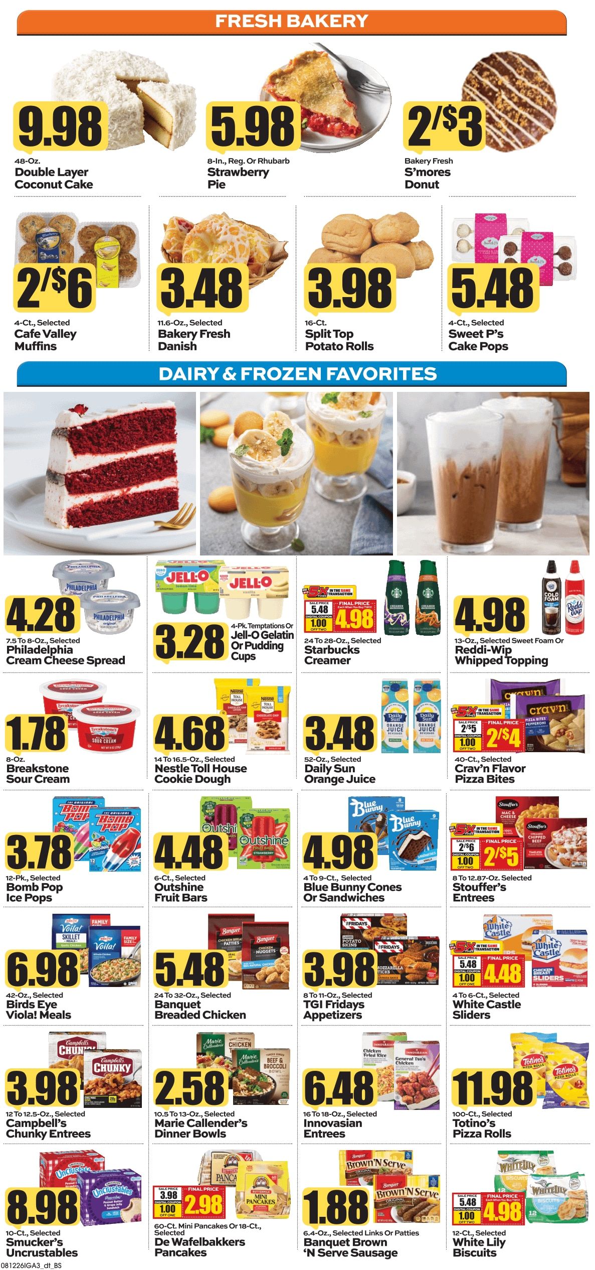 Midway IGA (192 Butler Avenue, Midway, GA) Weekly Ad August 10 - 16, 2026
