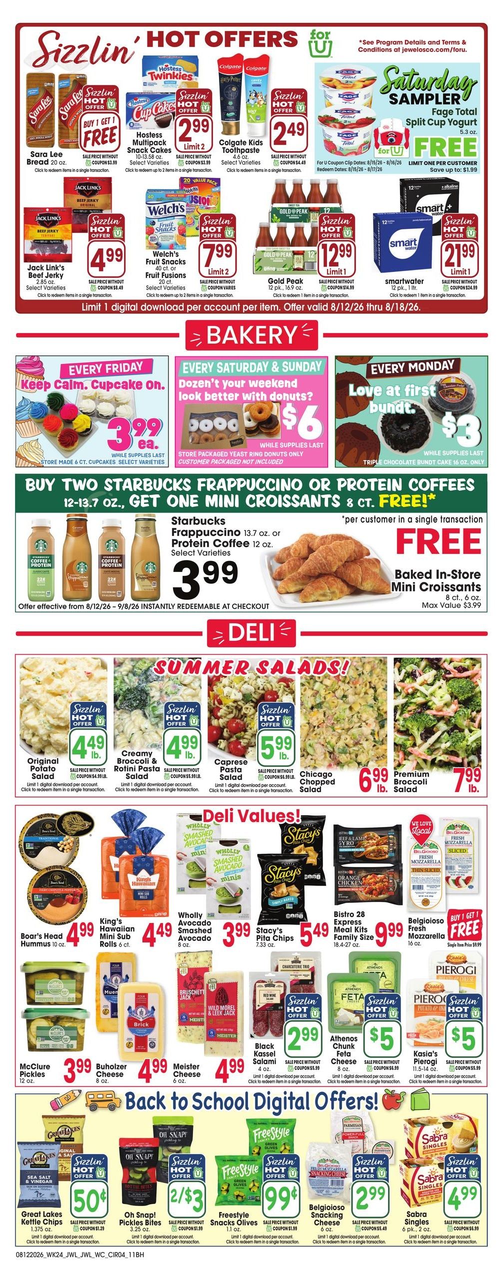 Jewel-Osco (IL, IN, MI) Weekly Ad August 12 - 18, 2026