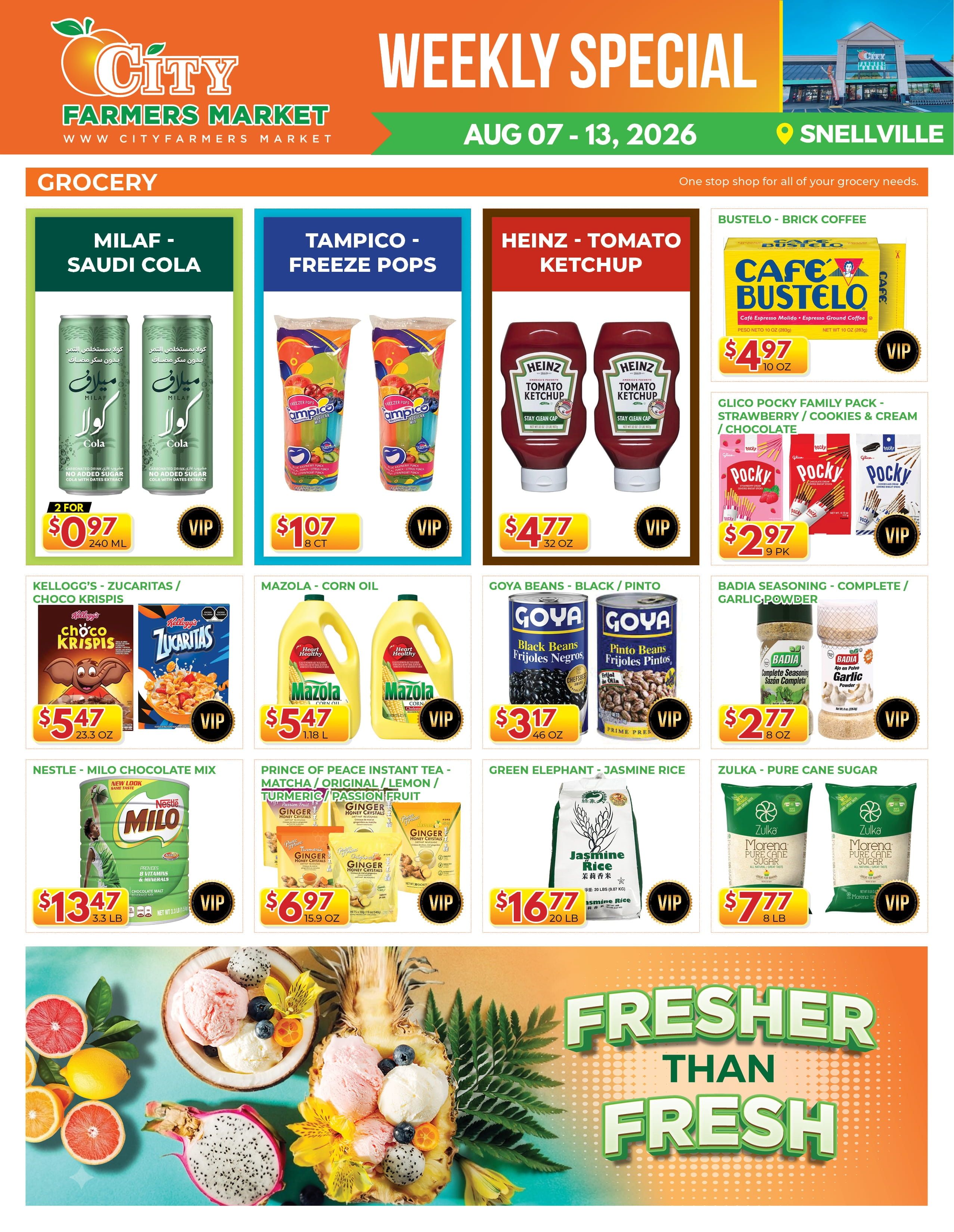 City Farmers Market (Snellville, GA) Weekly Ad August 7 - 13, 2026