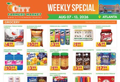 City Farmers Market (Atlanta, GA) Weekly Ad August 7 - 13, 2026