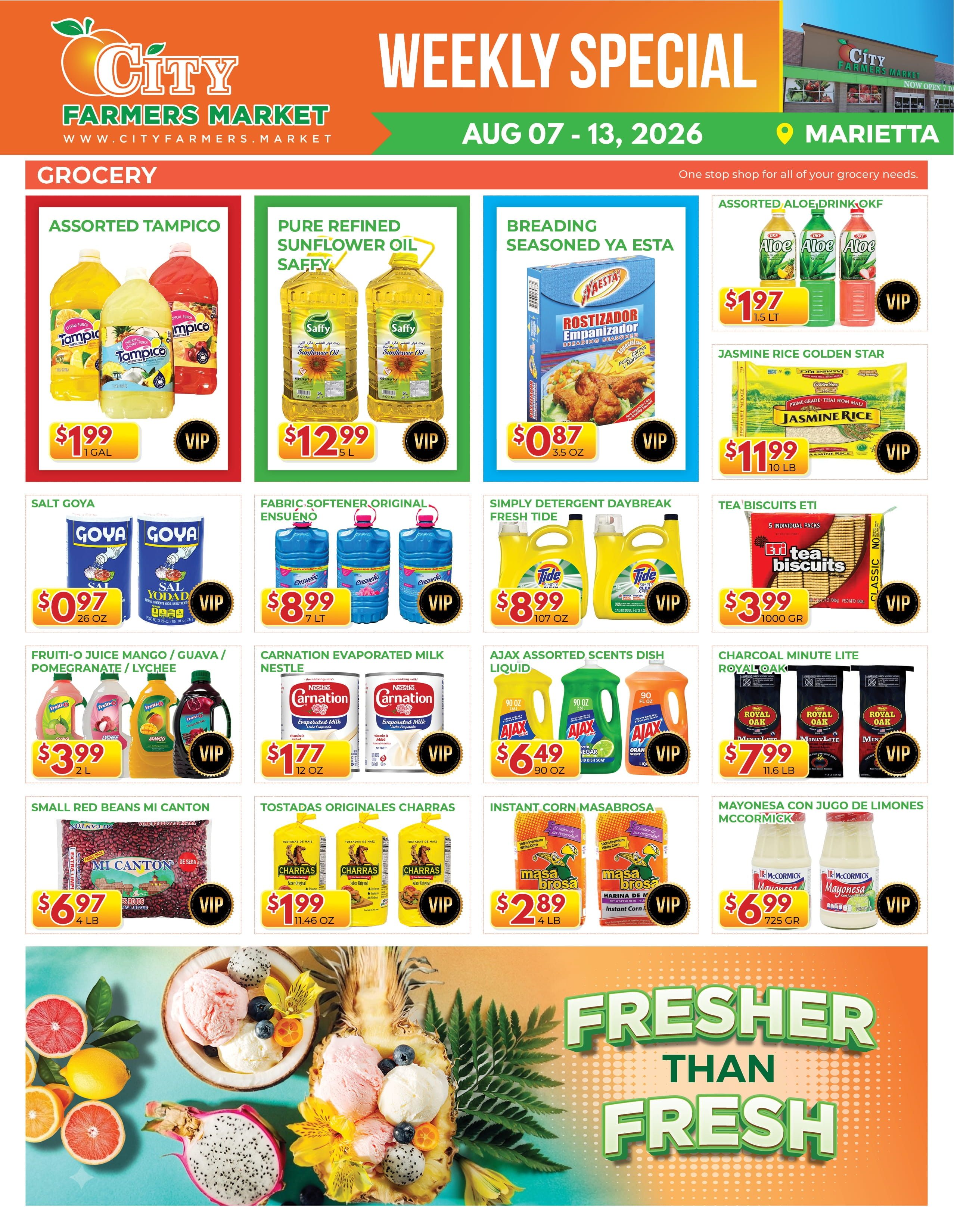 City Farmers Market (Marietta, GA) Weekly Ad August 7 - 13, 2026